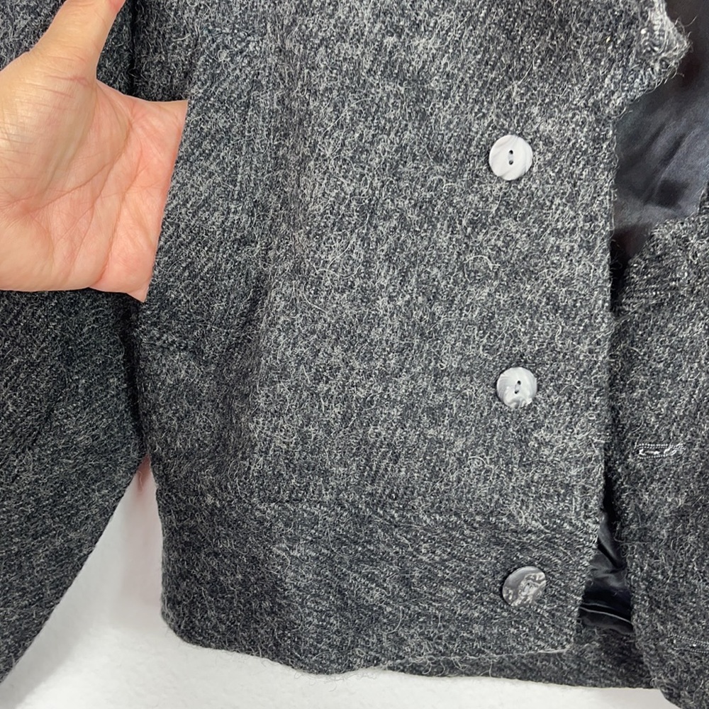 Araro Uomo Wool Blend Short Coat Size Large - Picture 6 of 8